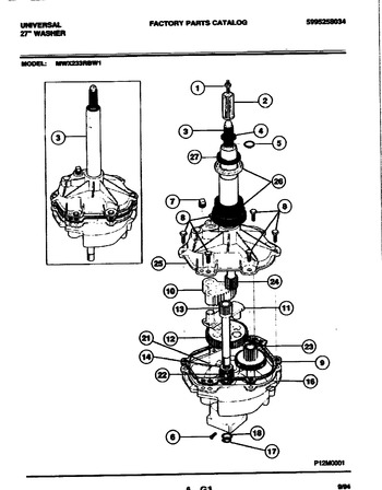 Diagram for MWX233MBW1