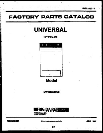 Diagram for MWX233MBWW0