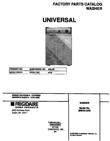 Diagram for MWX413REW1