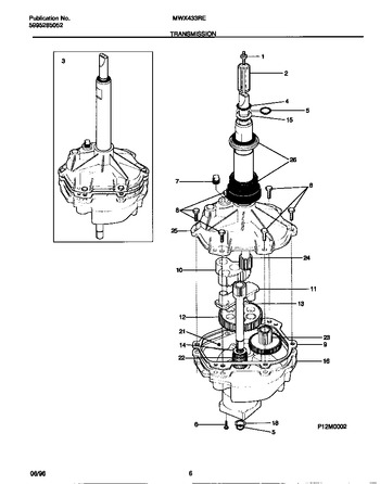 Diagram for MWX433REW0