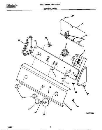 Diagram for MWX445RBW3