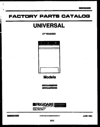 Diagram for MWX445RBW0