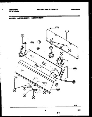 Diagram for MWX445MBW0