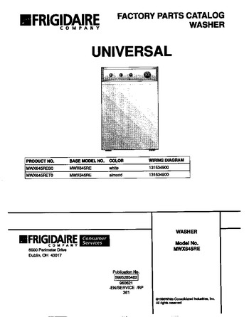 Diagram for MWX645RET0