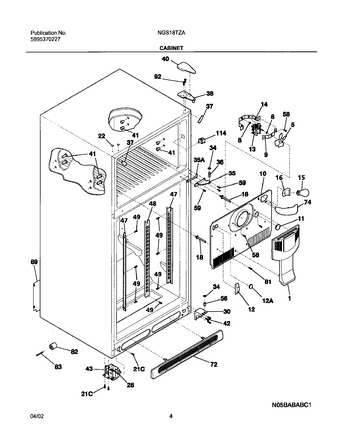 Diagram for NGS18TZAW2