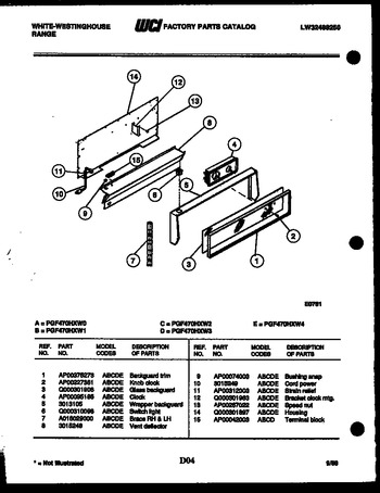 Diagram for PGF470HXD2