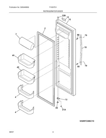 Diagram for PHS67EHSB4