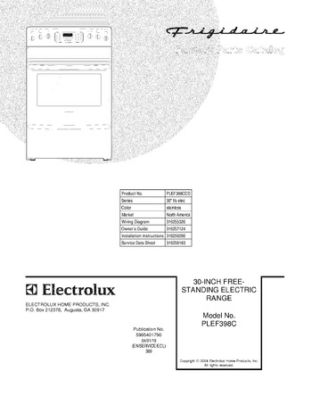 Diagram for PLEF398CCD