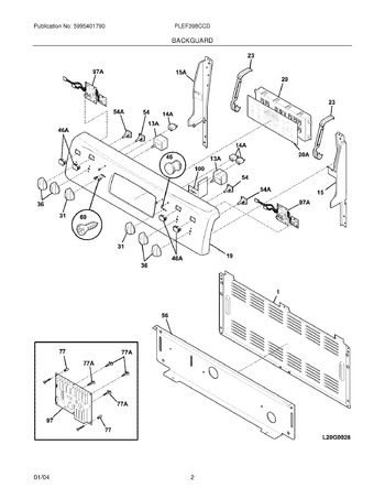 Diagram for PLEF398CCD