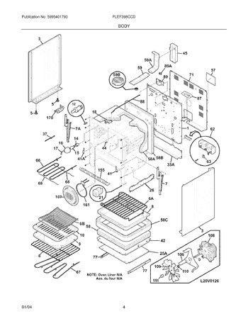 Diagram for PLEF398CCD