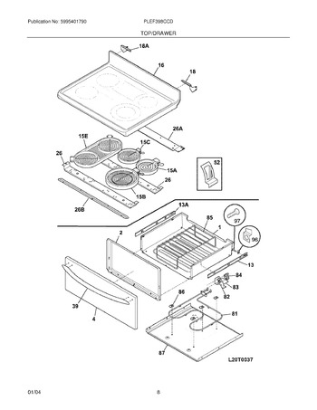 Diagram for PLEF398CCD