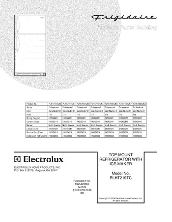 Diagram for PLHT219TCK5