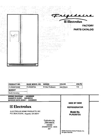 Diagram for PLRS267ZAB8