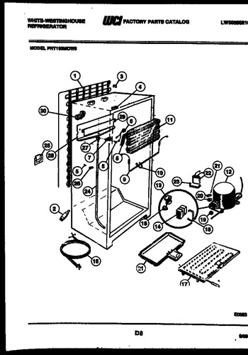 Diagram for PRT193MCW0