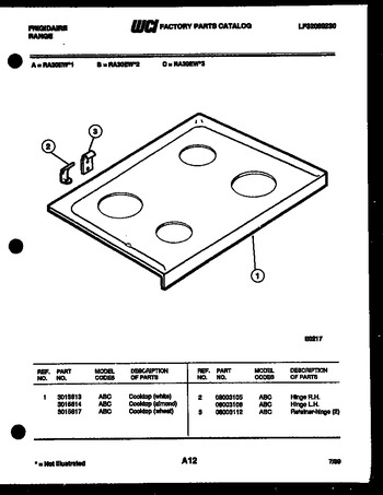 Diagram for RA30EW3