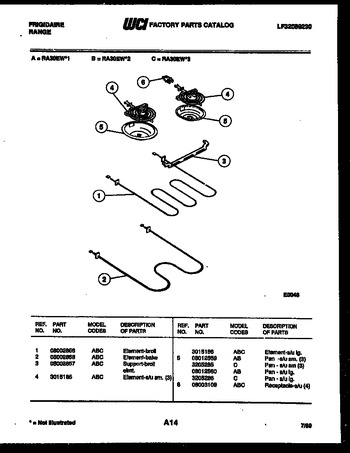 Diagram for RA30EW3