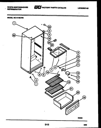 Diagram for RC141MCW0