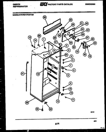 Diagram for RT17F2WT3B