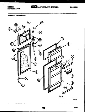 Diagram for RD19F9WT3E