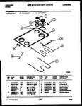 Diagram for 04 - Cooktop And Broiler Parts