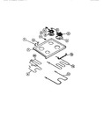 Diagram for 05 - Cook Top, Surface Units, Drip Pans,