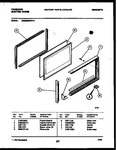 Diagram for 05 - Upper Oven Door Parts