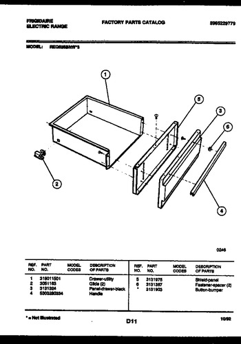 Diagram for REG638BNW3