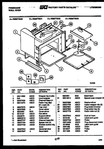 Diagram for REM77BDB2