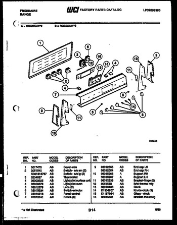 Diagram for RG35CAW2