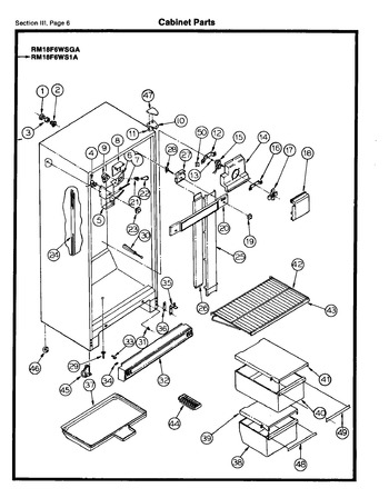 Diagram for RM18F6WS1A