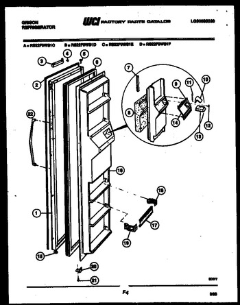 Diagram for RS22F9WS1C