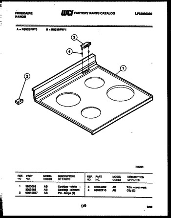 Diagram for RS33BFW1