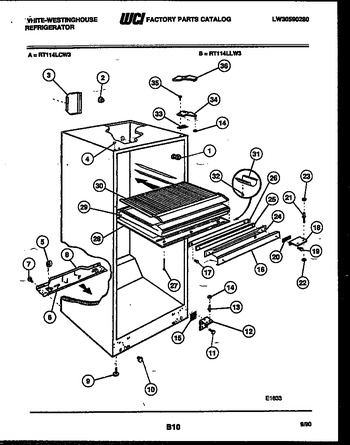 Diagram for RT114LCD3