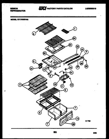 Diagram for RT17F5WV4A