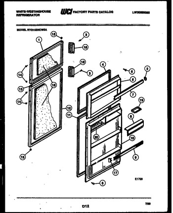 Diagram for RTG153HCF2A