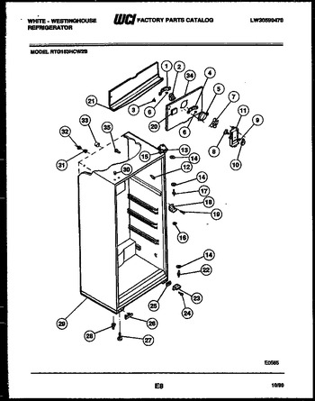 Diagram for RTG153HCF2B