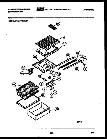 Diagram for RTG15VGCW2A