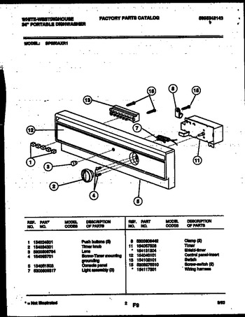 Diagram for SP550AXR1