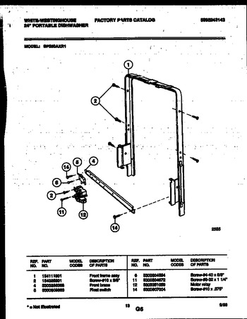 Diagram for SP550AXR1