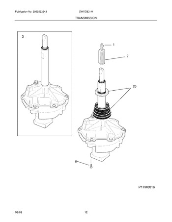 Diagram for SWXG831HS4