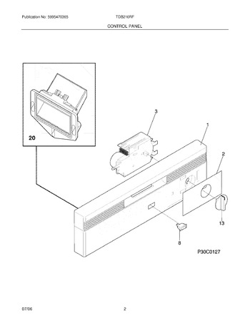 Diagram for TDB210RFB1