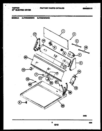 Diagram for TDE336RBW0