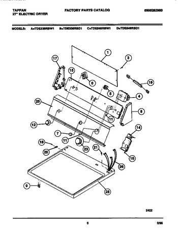 Diagram for TDE546RBD1