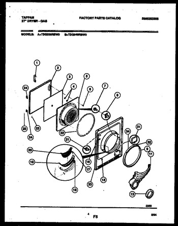 Diagram for TDG546RBD0