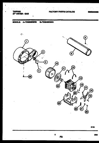 Diagram for TDG336RBW0