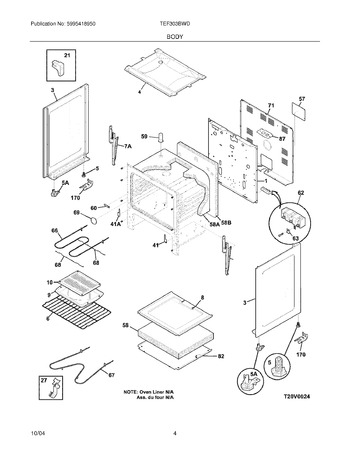 Diagram for TEF303BWD