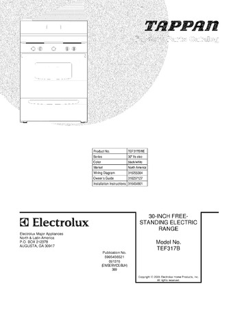 Diagram for TEF317BWE