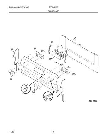 Diagram for TEF350DWA