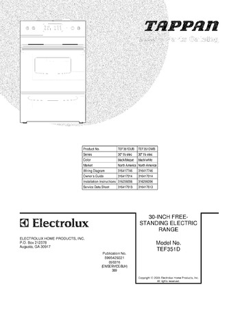 Diagram for TEF351DWB