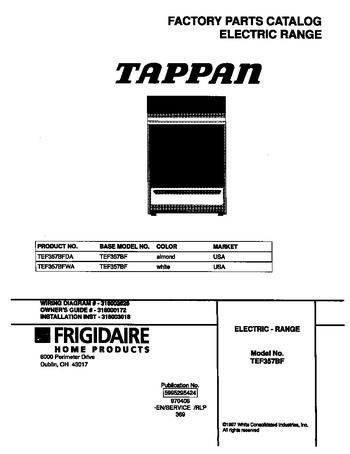 Diagram for TEF357BFWA